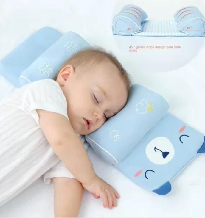 Ergonomic Baby Shaping Head Support Pillow – Newborn Flat Head Syndrome (Plagiocephaly) Prevention