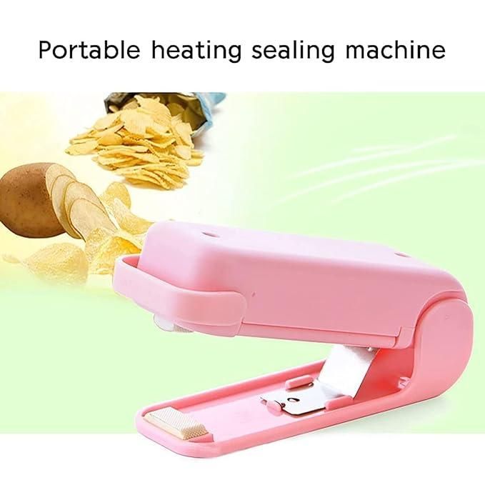 Mini Portable Bag Sealer (USB Rechargeable) – Keep Snacks Fresh & Crispy | Handheld Heat Sealer