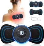 Smart Wireless Mini Massager – Instant Pain Relief Butterfly Patch | 8 Modes &amp; 19 Intensities