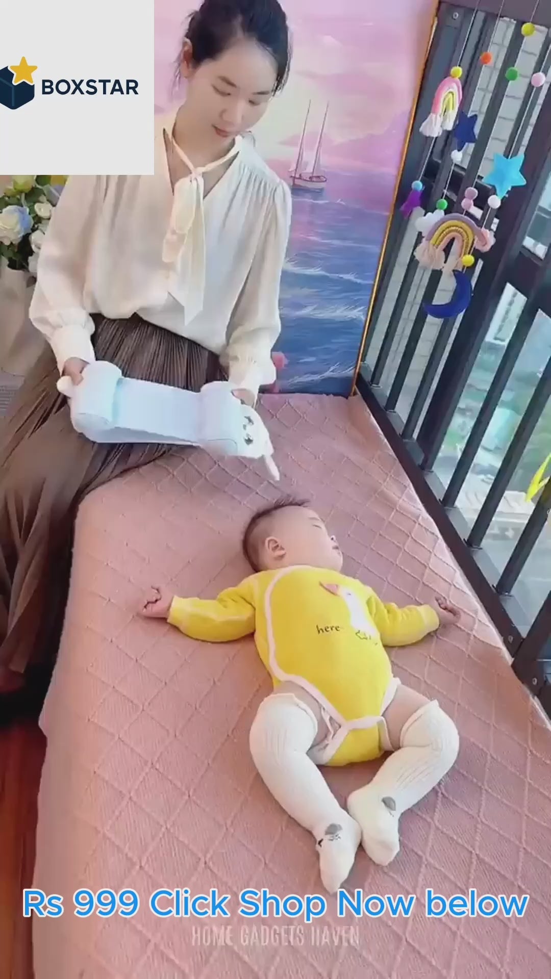 Ergonomic Baby Shaping Head Support Pillow – Newborn Flat Head Syndrome (Plagiocephaly) Prevention